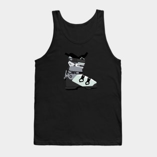 Alpine Ski Boot Tank Top